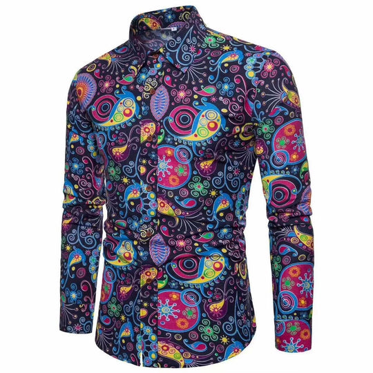 Herren Langarmhemd Shop Nory