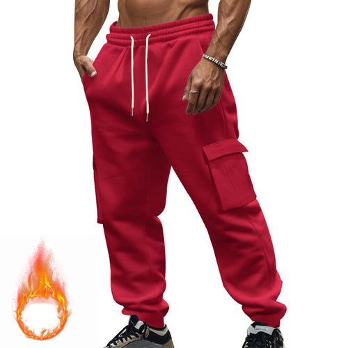Herren nan Utility-Joggerhose mit seitlichen Klappentaschen, Kordelzugbund und konischer Passform Shop Nory