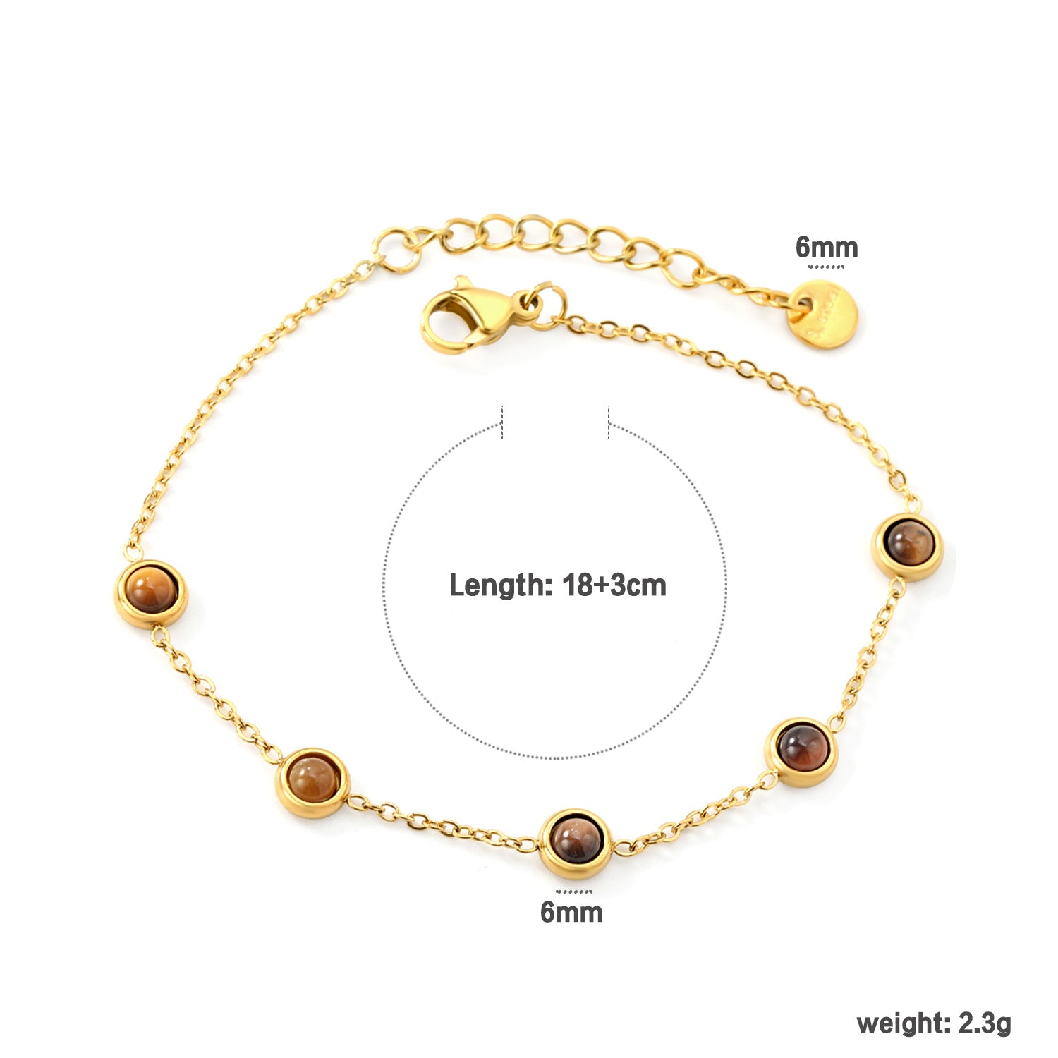 Damen Armband aus feinem Edelstahl mit Knoten-Design Shop Nory