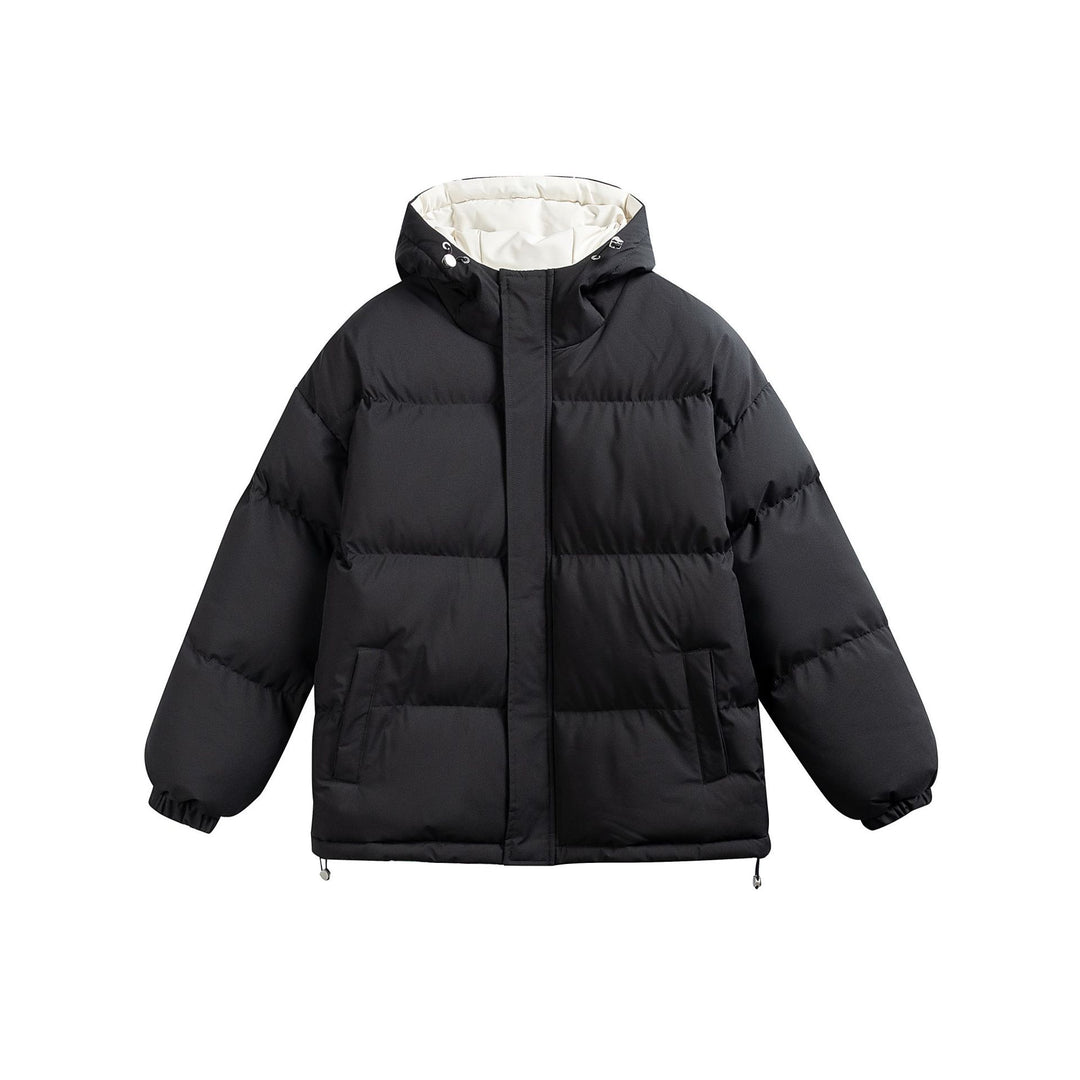 Damen Wattierte Kapuzen‑Steppjacke im Oversize‑Pufferschnitt mit Tunnelzugbund Shop Nory