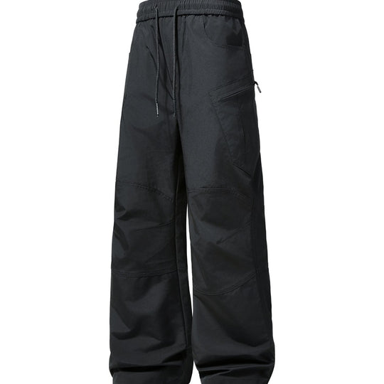 Herren Weite technische Cargohose mit elastischem Bund und schräger Reißverschlusstasche Shop Nory