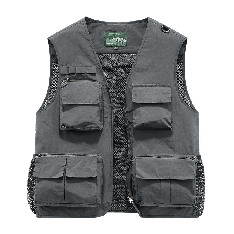 Herren Multifunktionale und atmungsaktive Outdoor-Weste Shop Nory