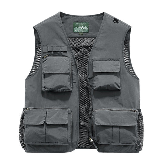 Herren Multifunktionale und atmungsaktive Outdoor-Weste Shop Nory