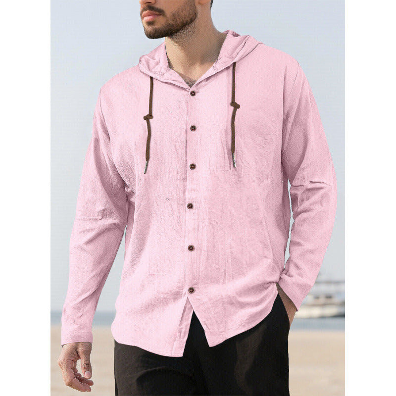 Herren Leichte Kapuzenshirt Shop Nory