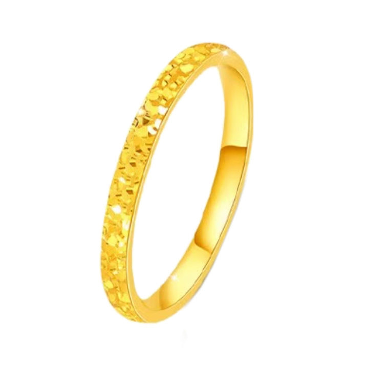 Damen eleganter, strukturierter Ring Shop Nory