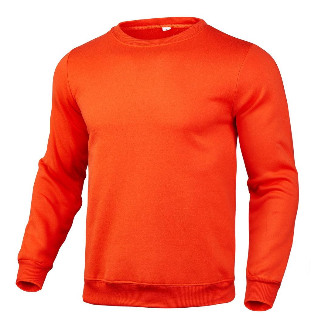 Herren Komfortabler Rundhals-Pullover aus hochwertigem Baumwollmix