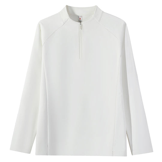 Damen Sportliches Langarmshirt mit Reißverschluss Shop Nory