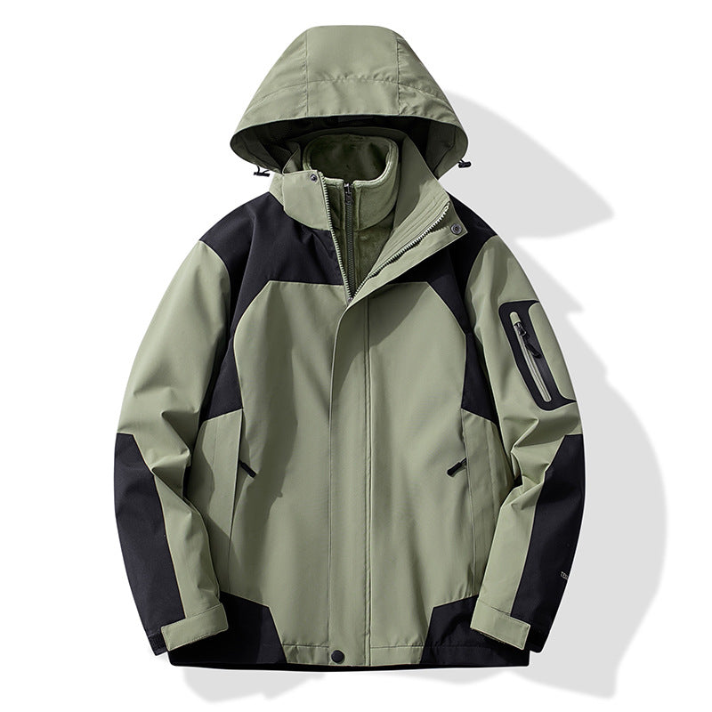 Damen Multifunktionale Trekking-Softshelljacke mit herausnehmbarer Fleece‑Innenlage und Kapuze Shop Nory