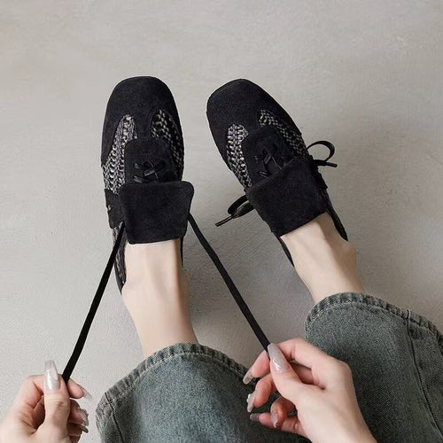 Damen Mokassin-Sneaker aus Veloursleder mit geflochtenen Einsätzen und umklappbarer Zunge Shop Nory