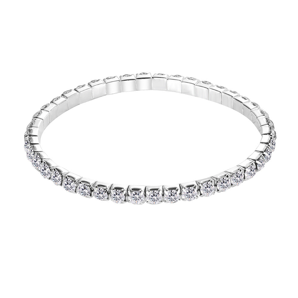 Damen funkelndes Zirkonia Armband Shop Nory