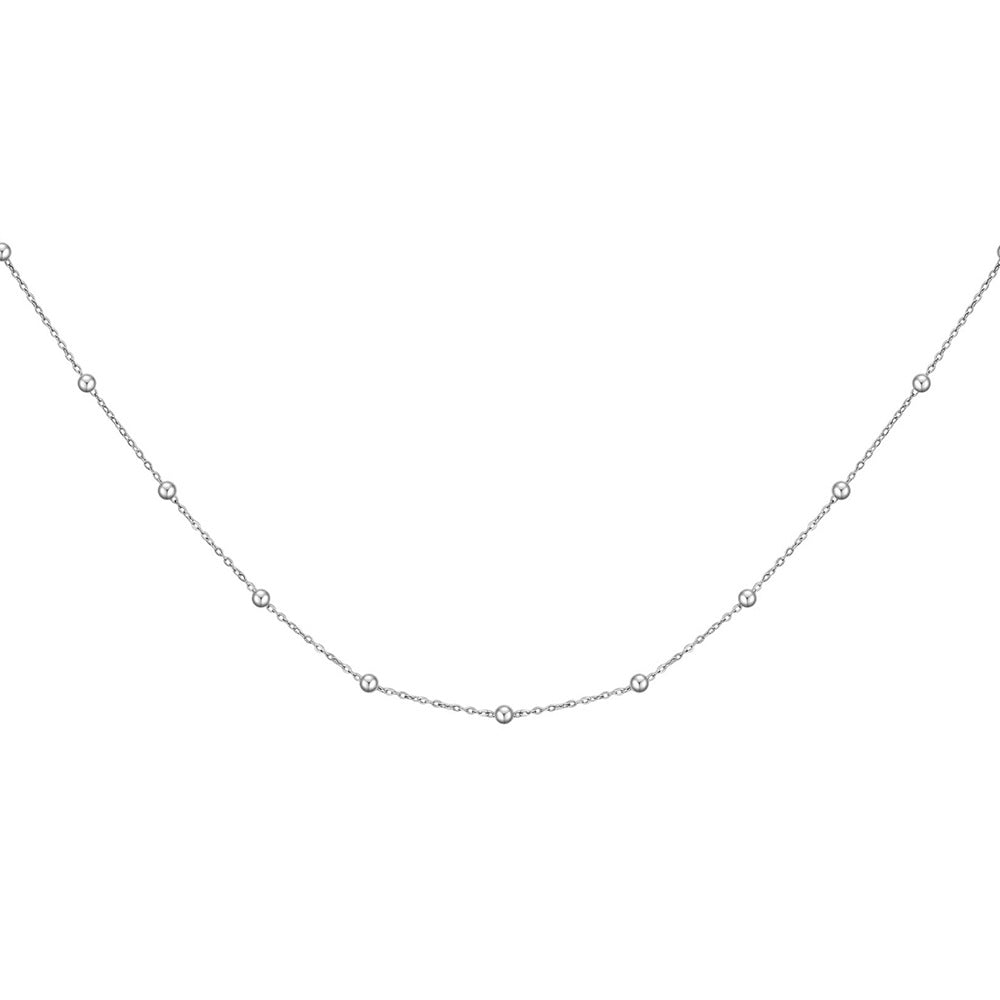 Damen Halskette mit zierlichen, geometrischen Anhängern Shop Nory