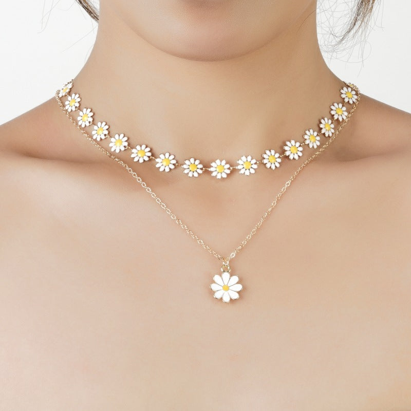 Gänseblümchen Anhänger Halskette | Shop Nory