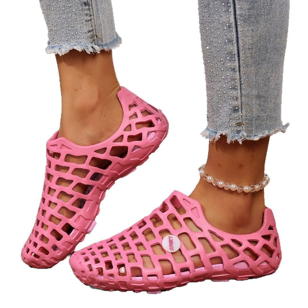Damen leichte und atmungsaktive Freizeitschuhe mit rutschfester Außensohle