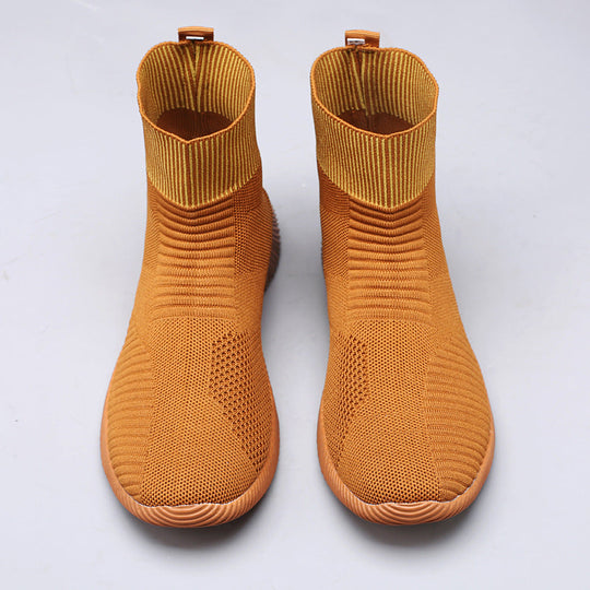 Damen High-Performance Stricksocken Sneakers