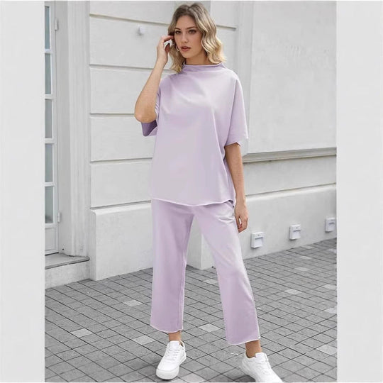 Lounge Set Damen aus Baumwollmix