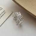 Damenring mit filigranem Blumenmotiv Shop Nory
