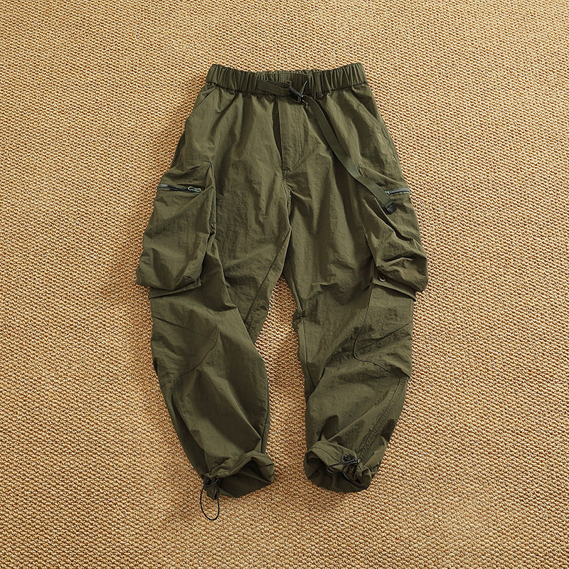 Herren Cargo-Hose mit praktischen Taschen und elastischem Bund Shopnory