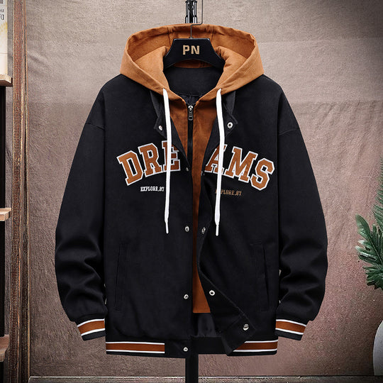 Herren Sportliche Jacke mit Kapuze Shop Nory