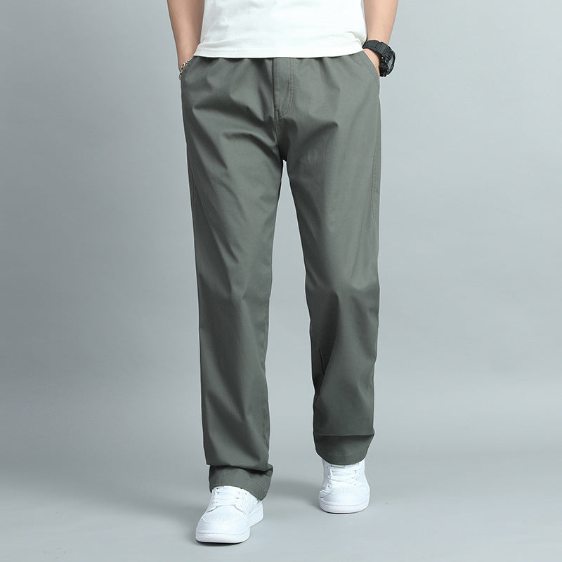 Herren Bequeme Chino-Baumwollhose Shop Nory