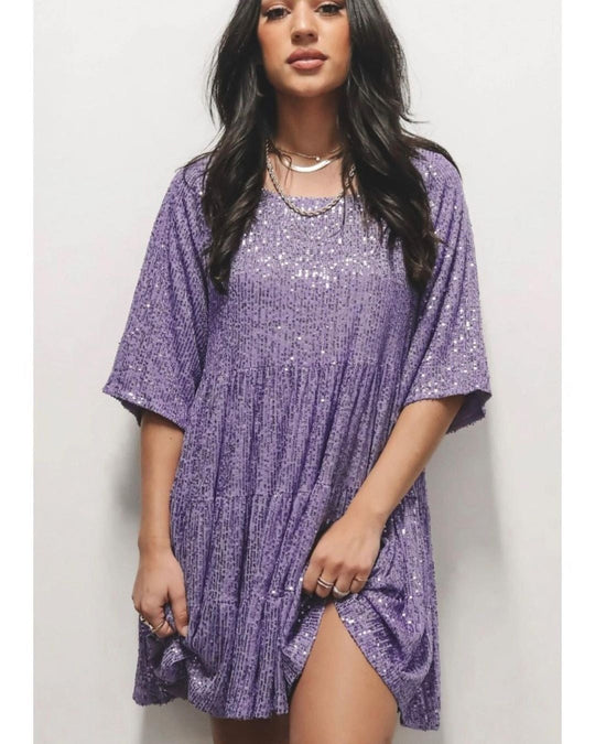 Damen Glitzerndes Partykleid
