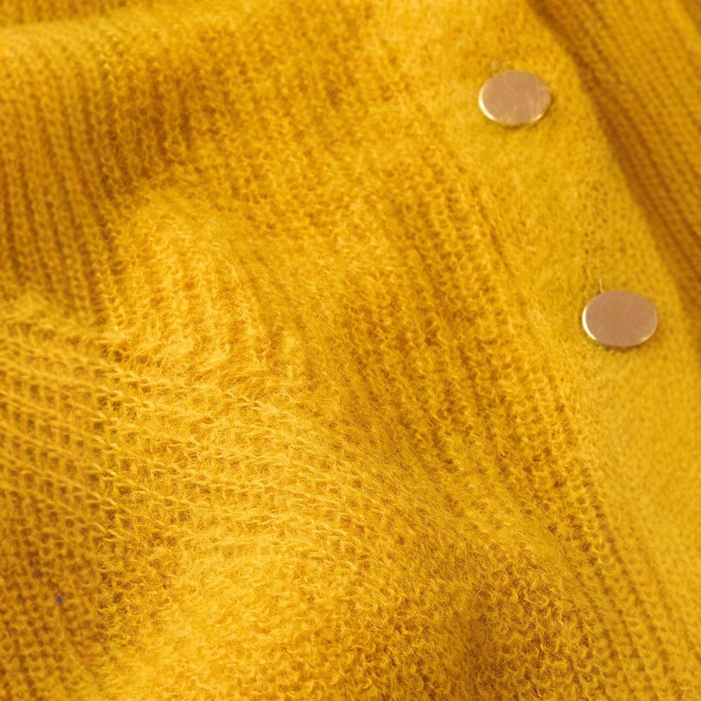 Strickjacken Damen kuschelig mit Knopfleiste