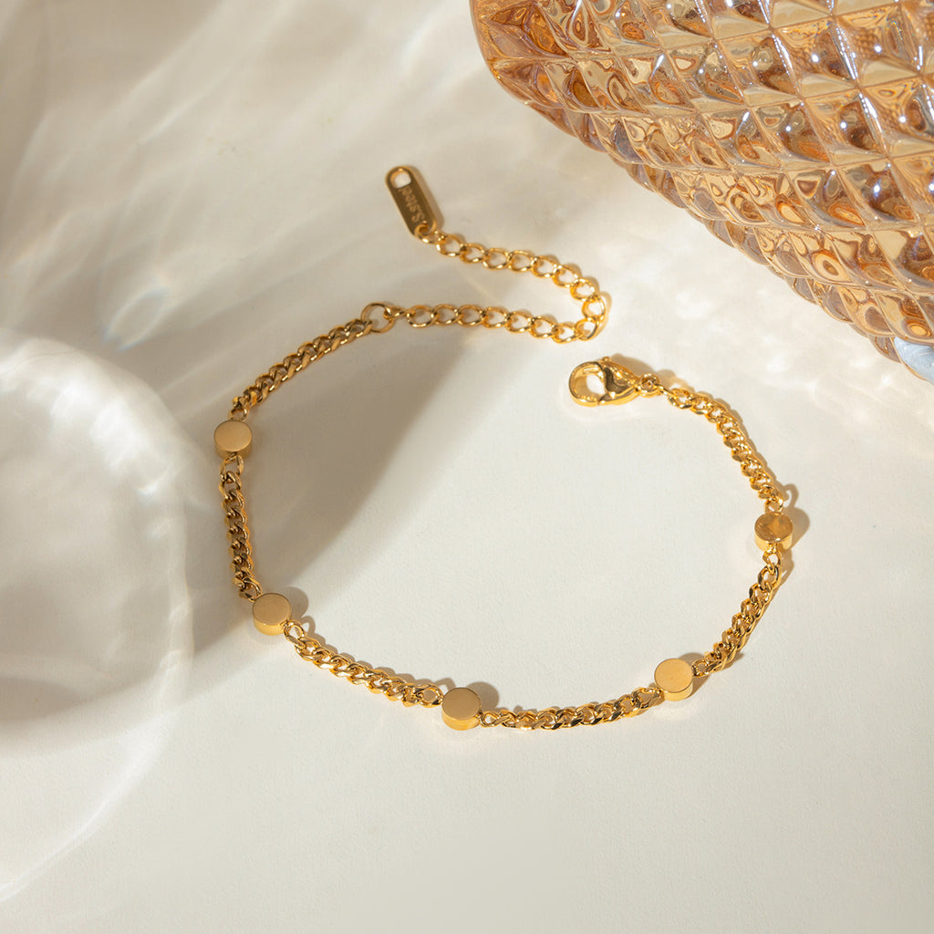 Damen Armband mit funkelnden Zirkonia-Elementen und wasserfester Edelstahlverarbeitung Shop Nory