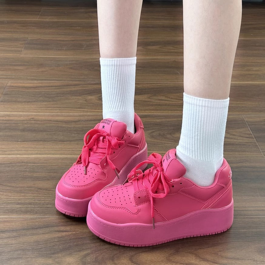 Damen Plattform Sneakers