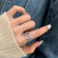 Damenring im floralen Design mit doppeltgliedrigem Ansatz Shop Nory