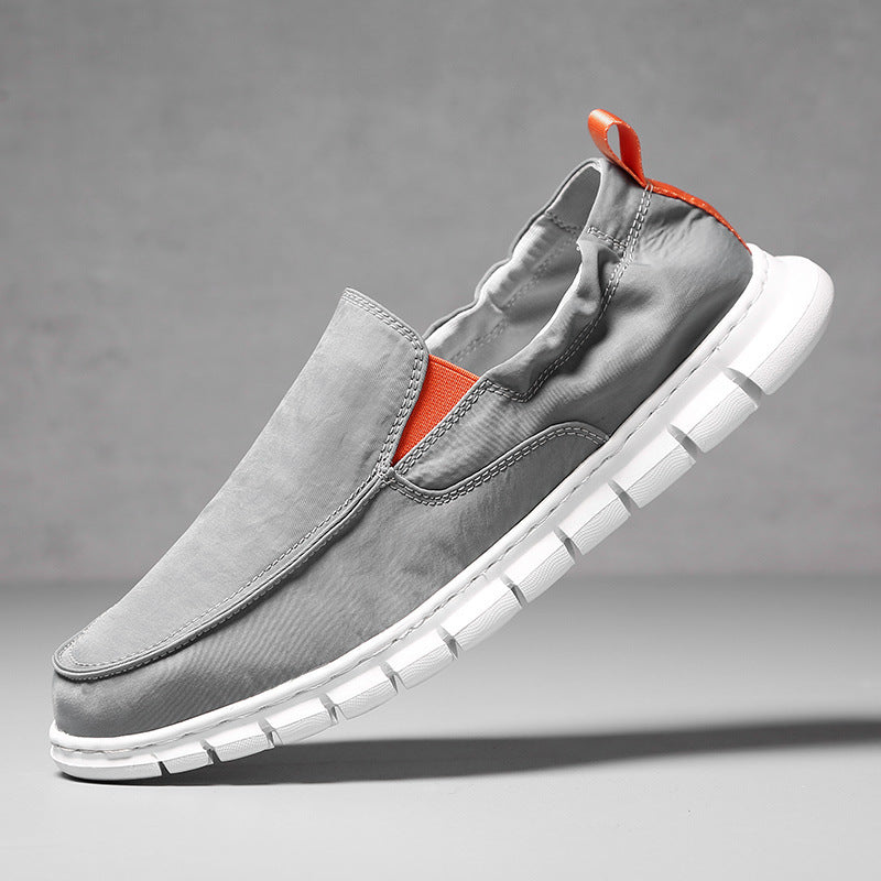 Herren Slipper-Sneaker im Mokassin-Stil mit elastischem Einstieg und segmentierter Komfortsohle Shopy Nory