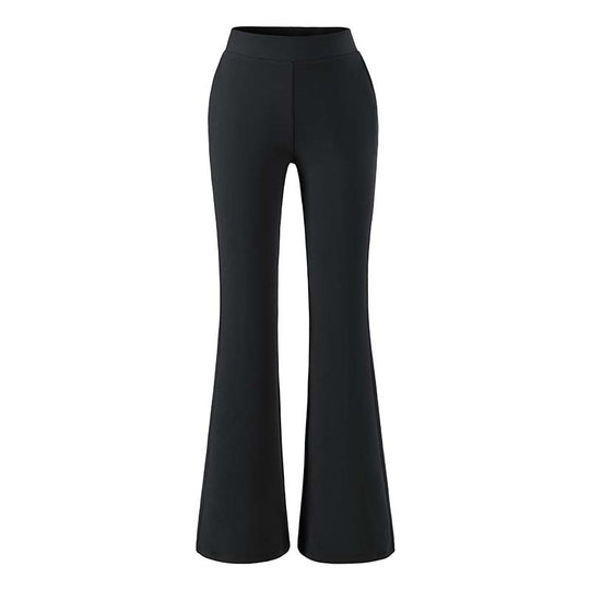Damen hochtaillierte Stretch‑Schlaghose mit weitem Bootcut‑Schnitt Shop Nory