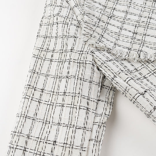 Damen Taillierter Bouclé-Kurzmantel mit Schalkragen und Bindegürtel Shop Nory