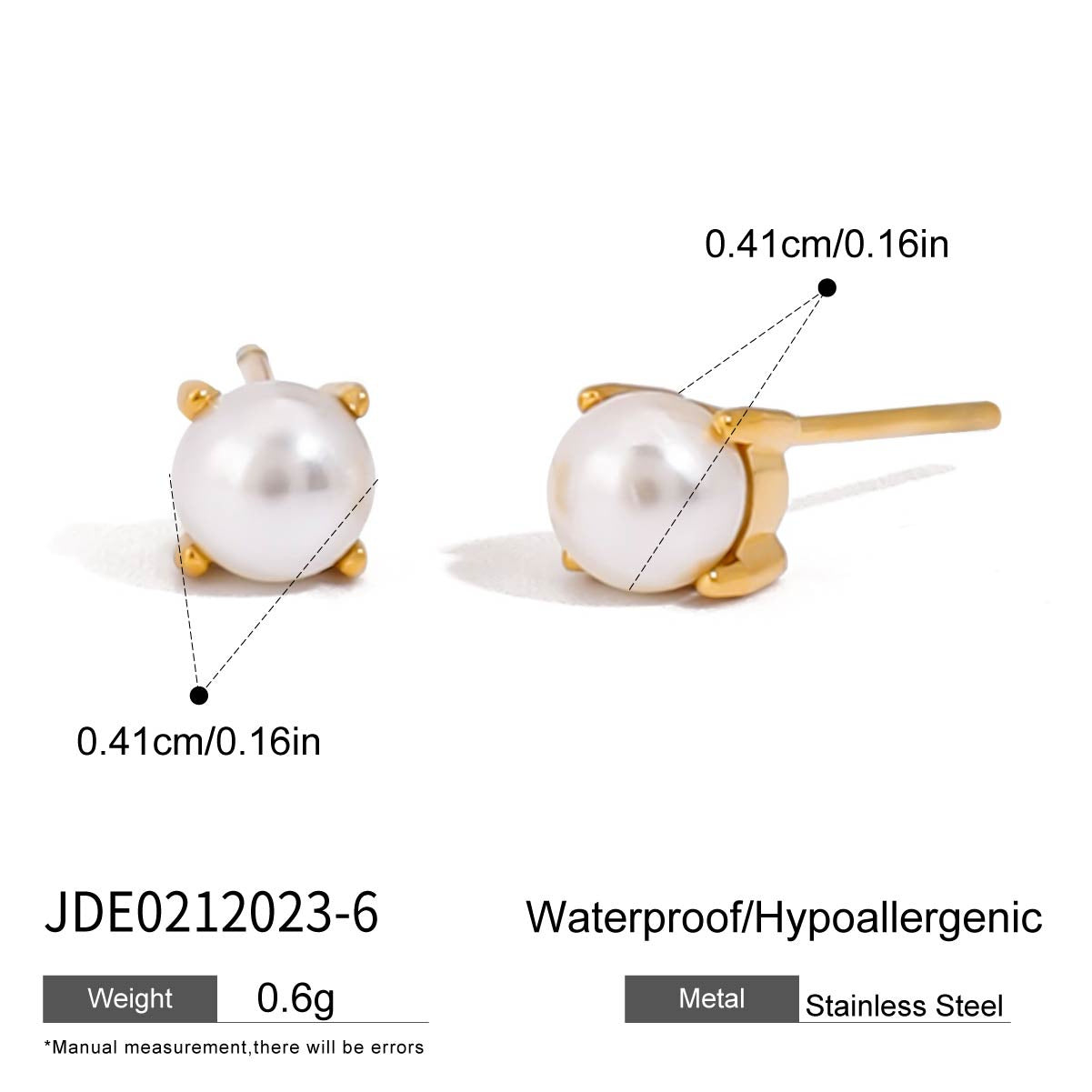 Damen Creolen im modernen, geschwungenen Design aus hochwertigem Edelstahl Shop Nory