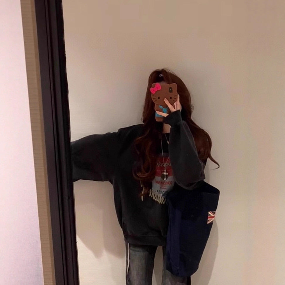Damen Bequemer Oversized Pullover Shop Nory