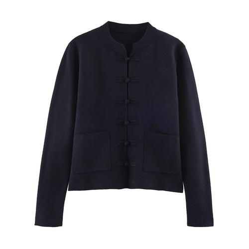 Damen Kurzjacke mit Froschverschlüssen und aufgesetzten Taschen Shop Nory