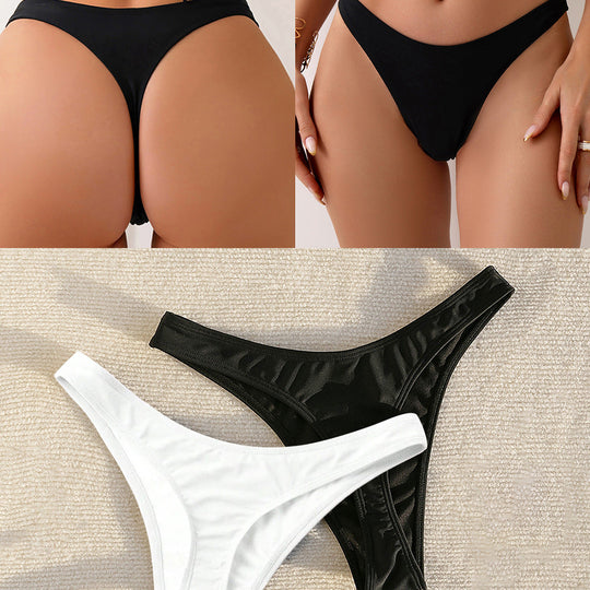 Damen Hochgeschnittener Bikini mit seitlichen BindShopnoryändern