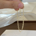 Damen Halskette mit exquisitem Kettendesign und zarter Perle Shop Nory
