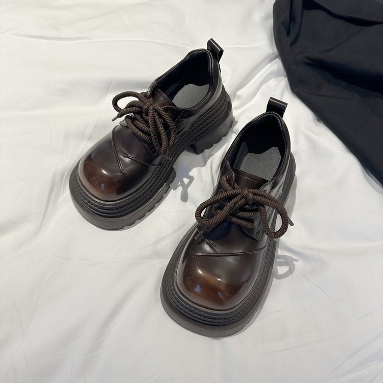 Damen modische Schnürschuhe mit rutschfester Sohle und innovativem Design