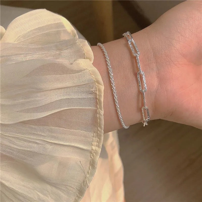 Damen Armband aus feinem Edelstahl mit funkelnden Zirkonia Shop Nory