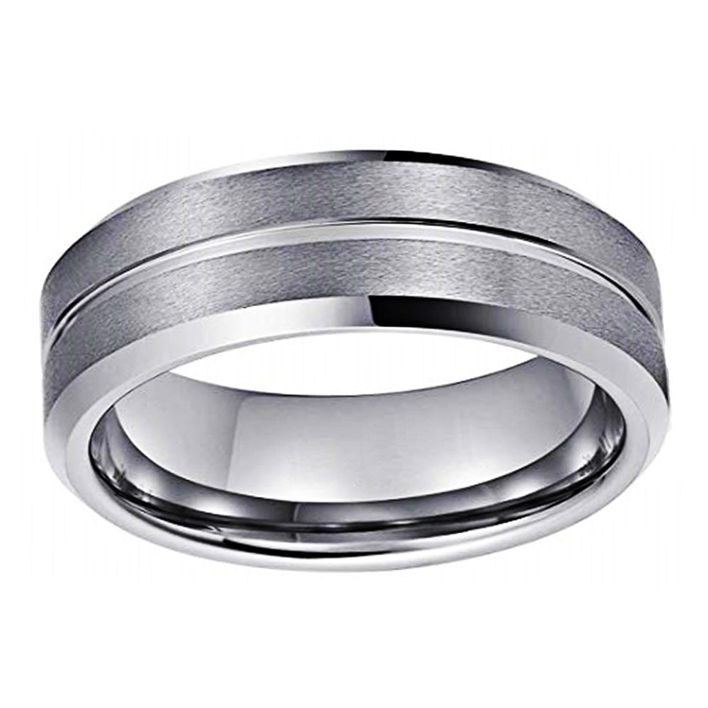 Herren Ring mit modernem zweifarbigen Oberflächenfinish Shop Nory
