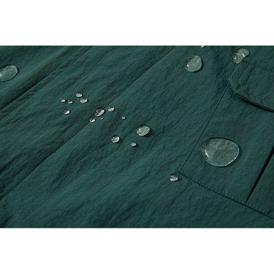Herren Übergangs-Canvasjacke mit Cordkragen und kariertem Innenfutter Shop Nory