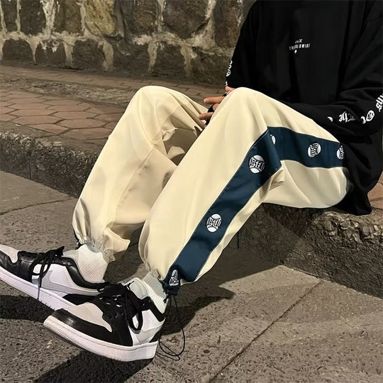 Herren Modische Sporthose mit seitlichem Grafikdruck Shop Nory