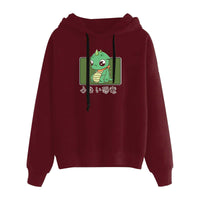 Großaugen-Drache Weinrot