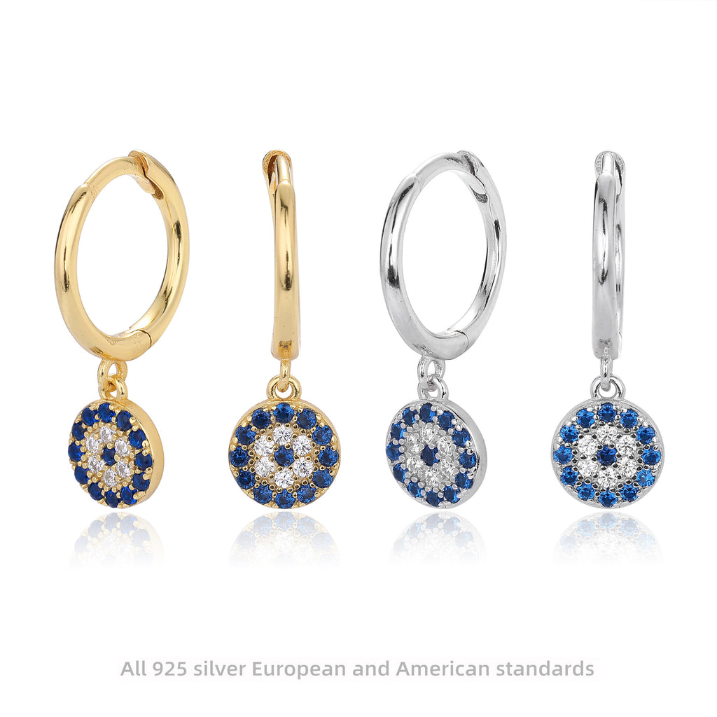Damen Creolen mit luxuriösem Zirkonbesatz und funkelnden Akzenten Shop Nory