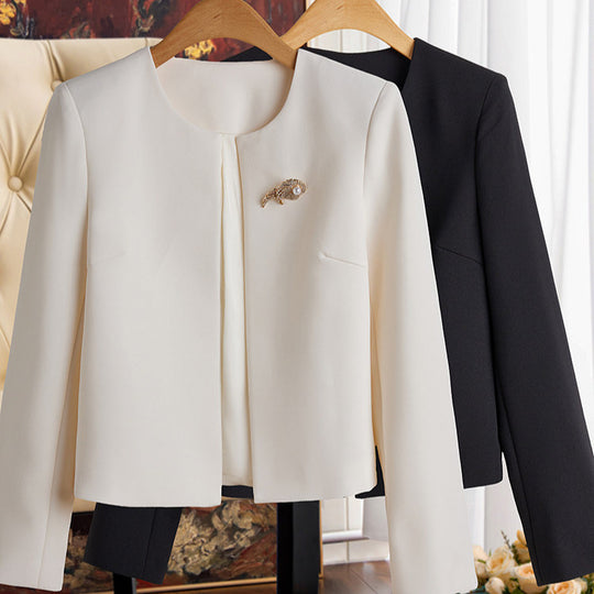 Damen Elegante Blazerjacke mit schickem Verschluss Shop Nory
