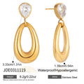 Damen Ohrhänger mit elegantem, tropfenförmigem Design und hypoallergener Edelstahlverarbeitung Shop Nory