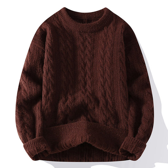 Damen Grobstrick Pullover mit Zopfmuster Shop Nory 1787964764