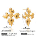 Damen Ohrhänger im floralen Design aus hypoallergenem Edelstahl Shop Nory