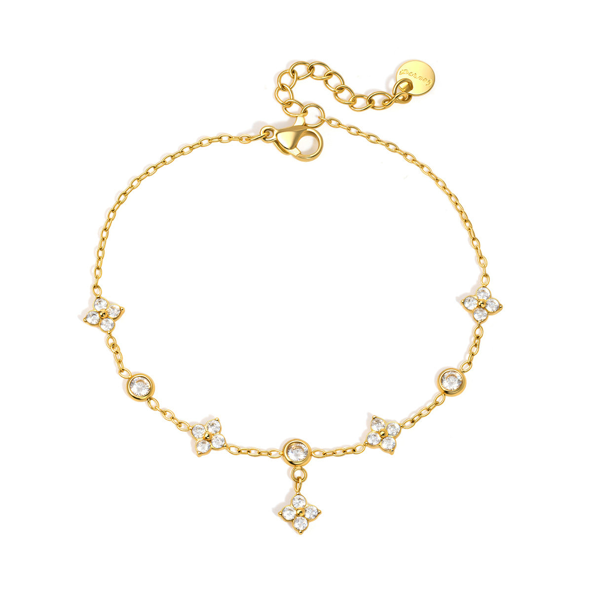 Damen Armband mit funkelnden Zirkonia-Akzenten Shop Nory