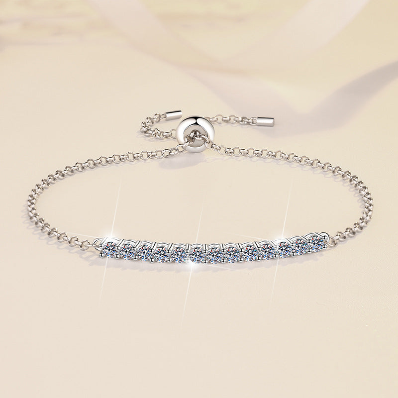 Damenarmband mit funkelndem Zirkonia-Besatz Shop Nory