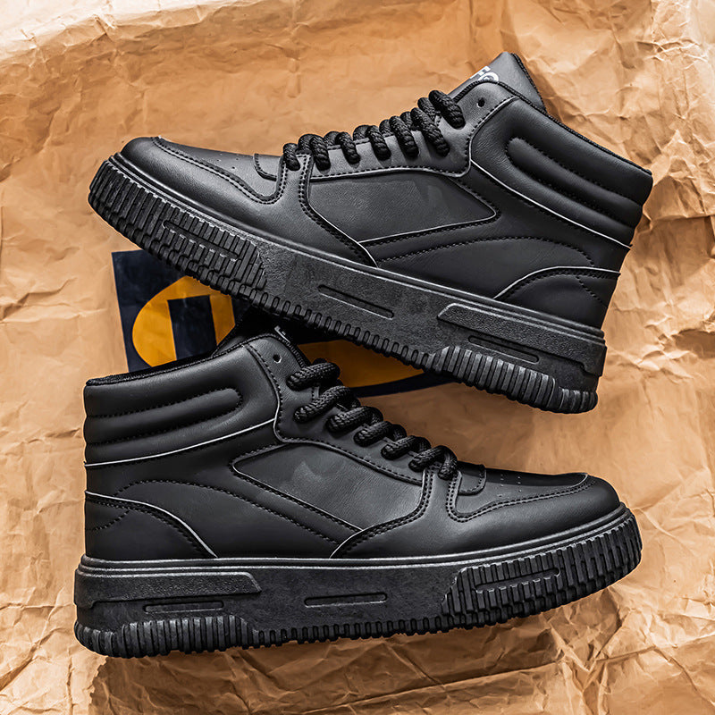 Damen High-Top Sneakers mit gepolsterter Knöchelstütze und rutschfester Sohle